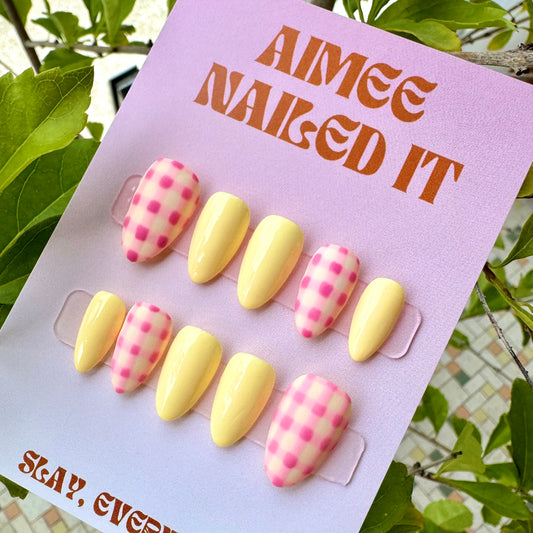 Press on Nails | Sweet Lemonade